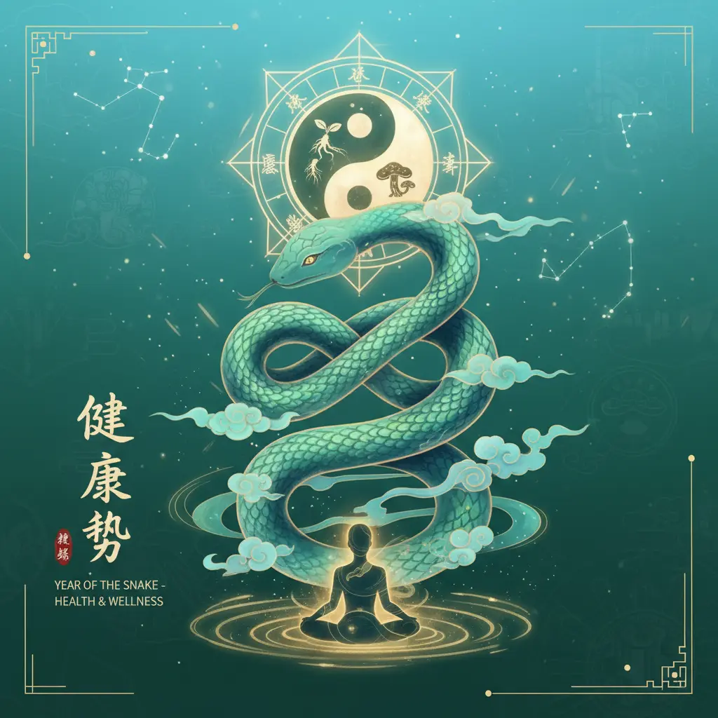 健康運勢 - 生肖蛇