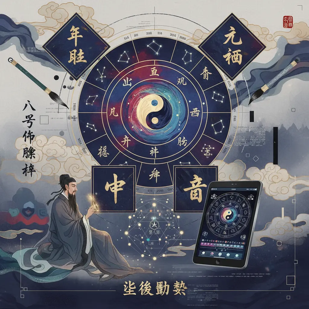 紫微鬥數 - 八字命盤分析