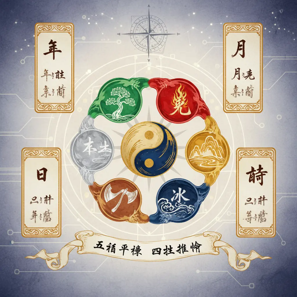 五行平衡 - 四柱推命