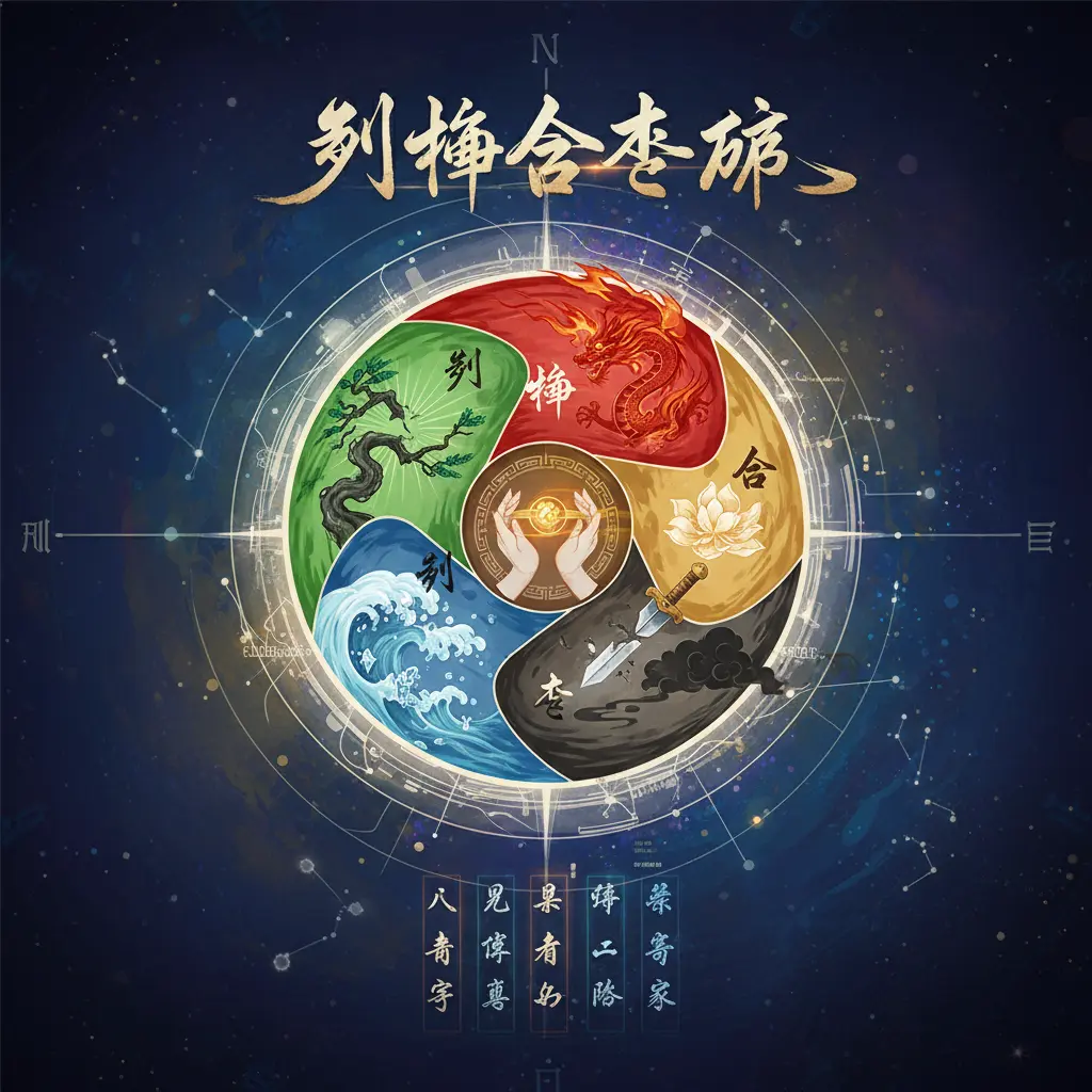 八字命理 - 刑衝合害破