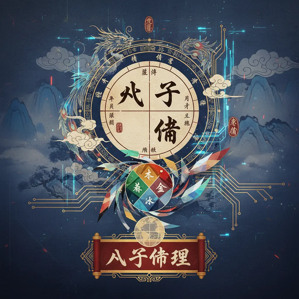 八字命理 - 八字命盤