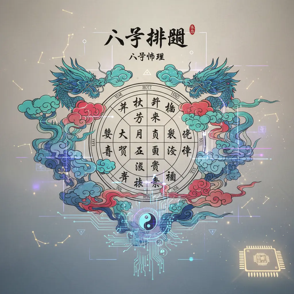 八字命理 - 八字排盤