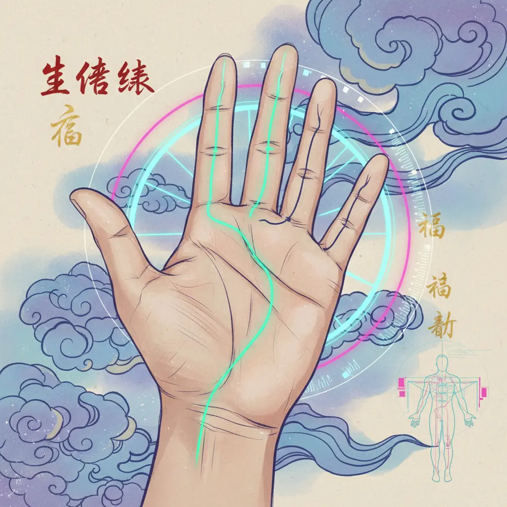 手相學 - 生命線