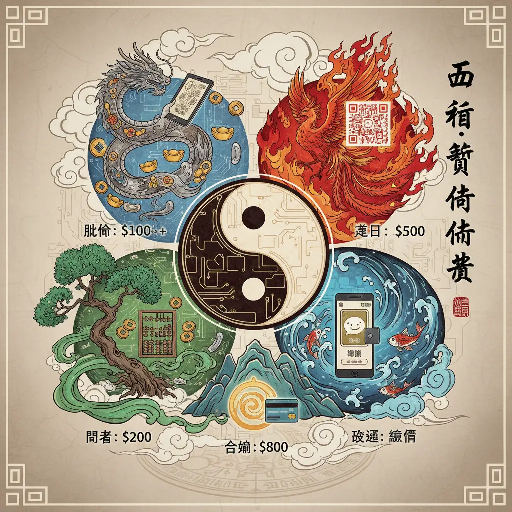 算命收費 - 五行