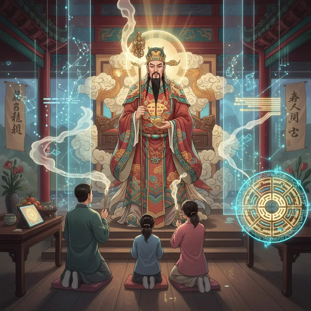 道教問神 - 神明