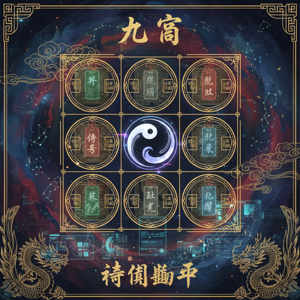 奇門遁甲 - 九宮