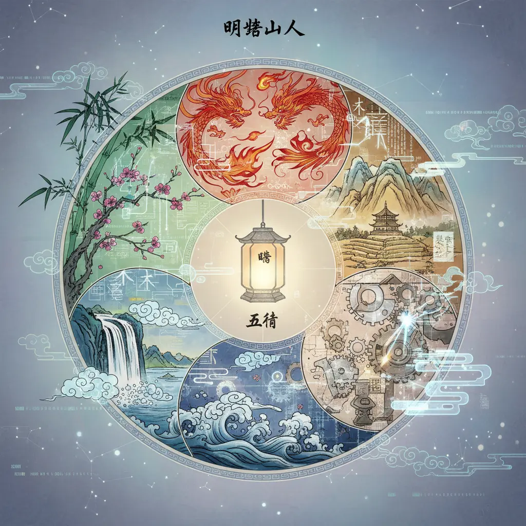 明燈山人 - 五行