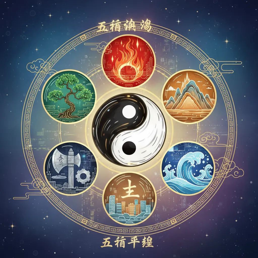 五行平衡 - 五行陰陽