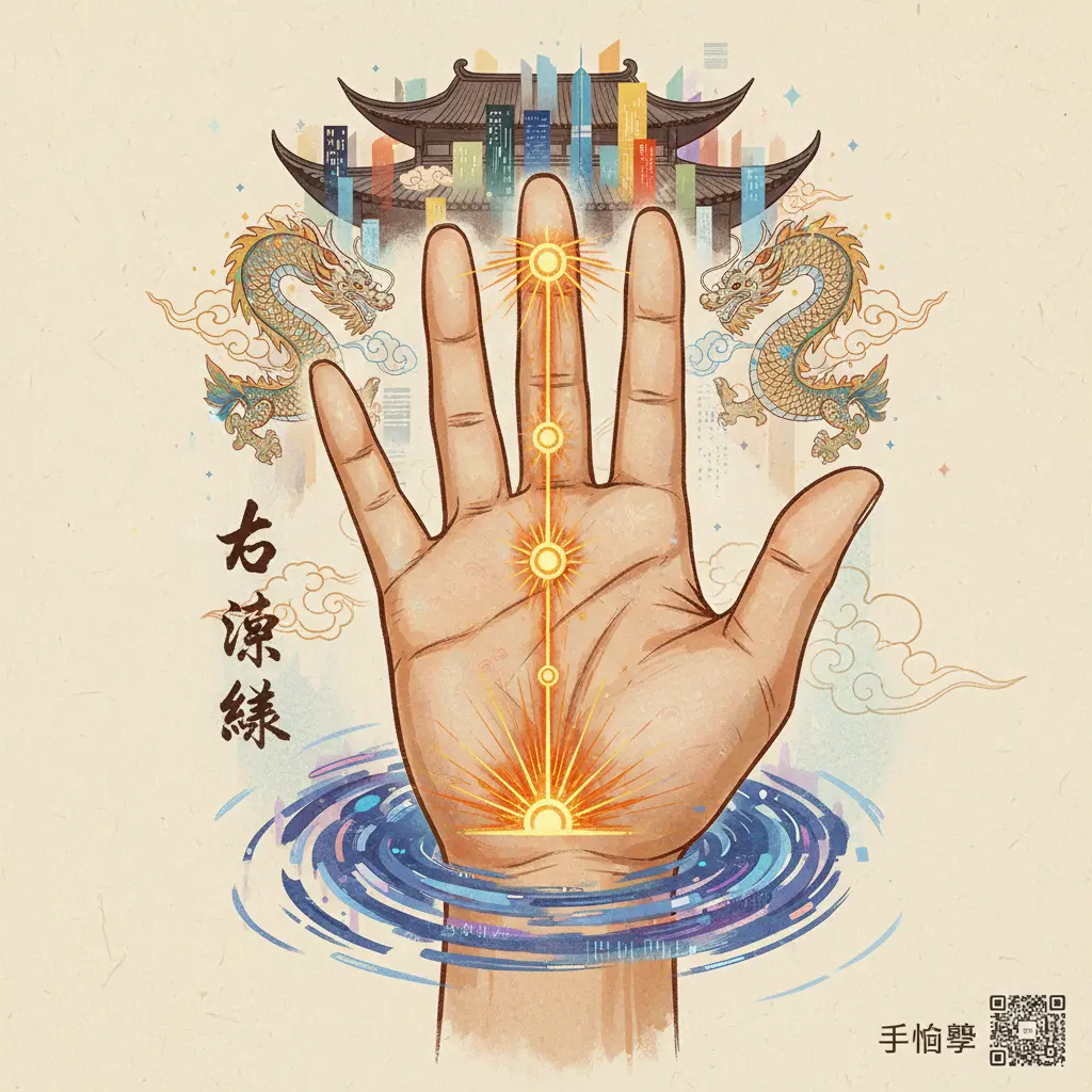 手相學 - 太陽線