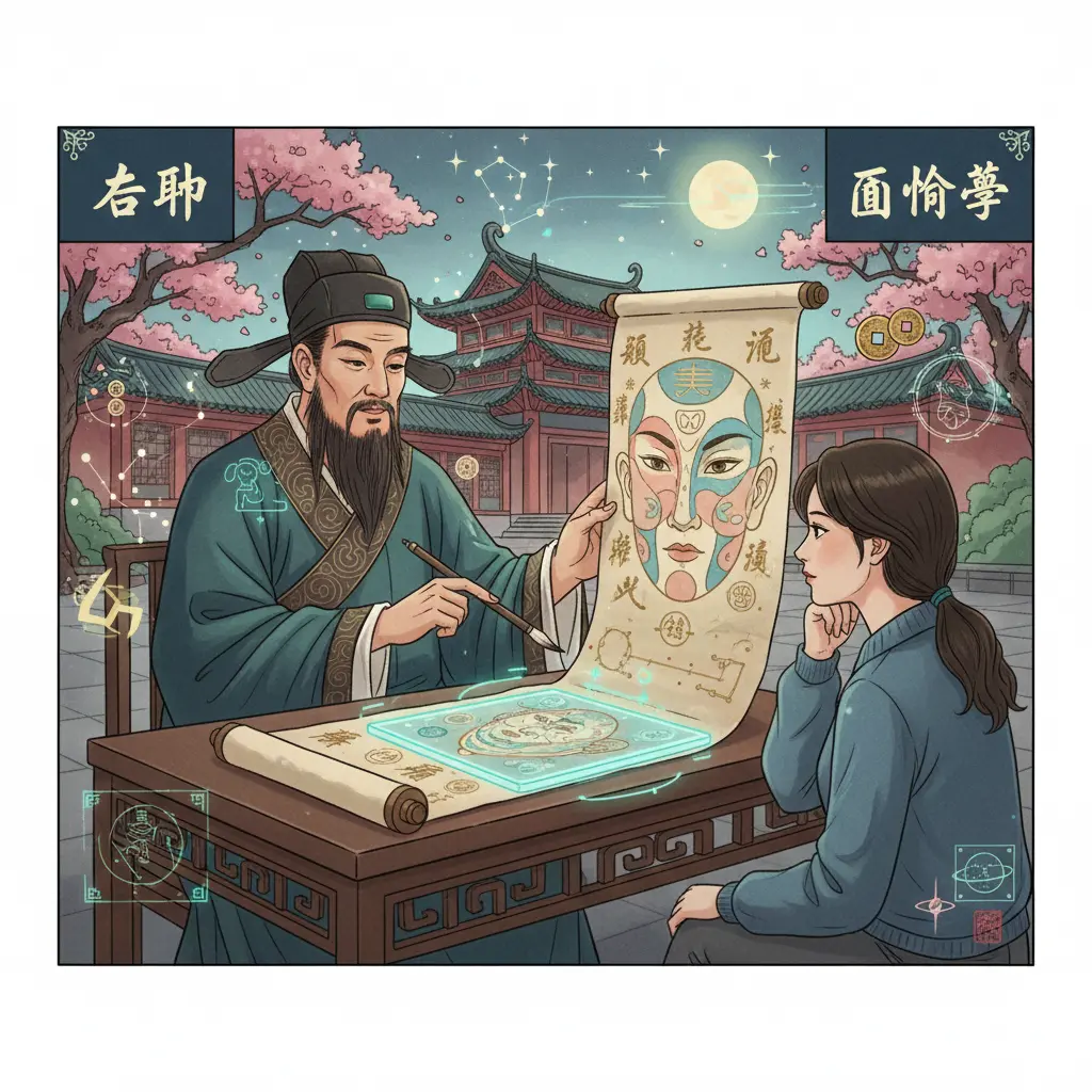 占卜 - 面相學