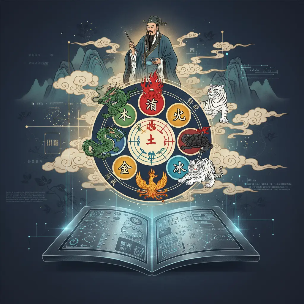 鐵版神數 - 五行