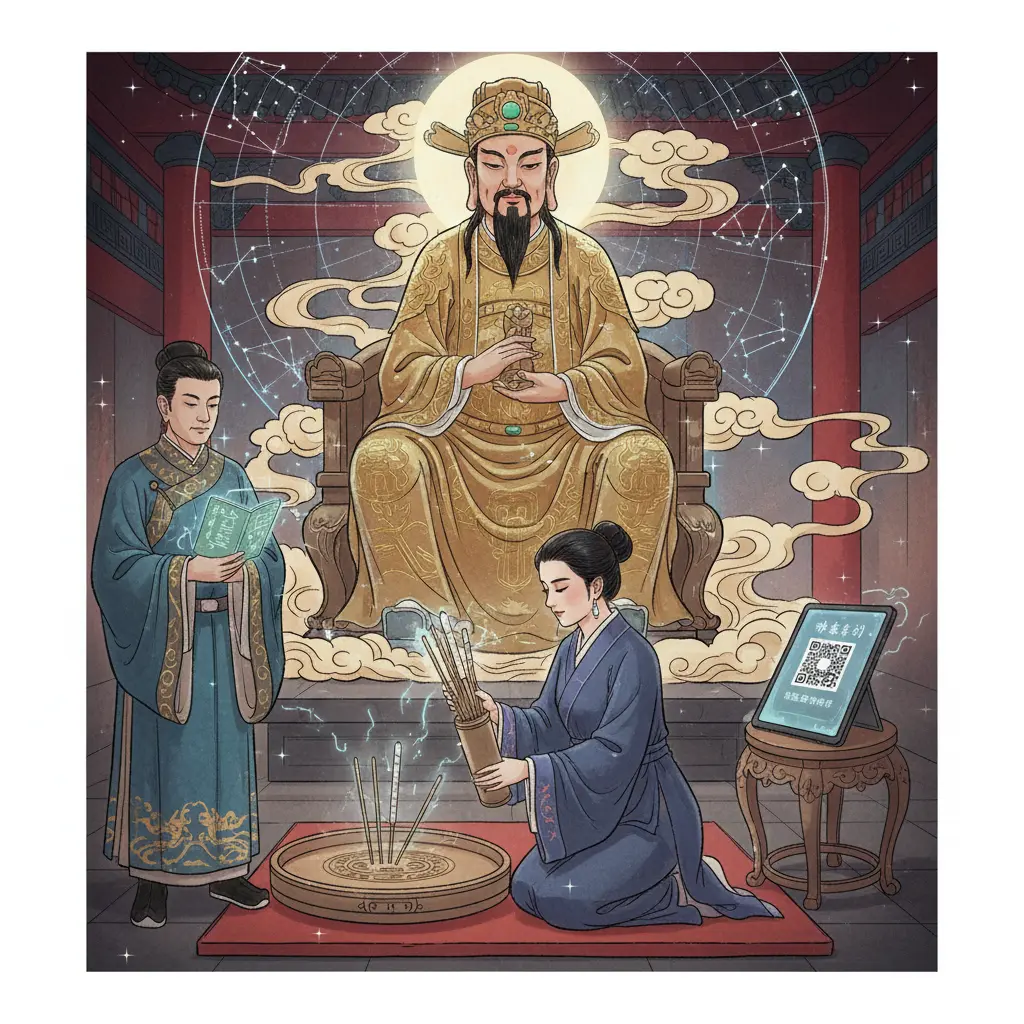 道教問神 - 求籤